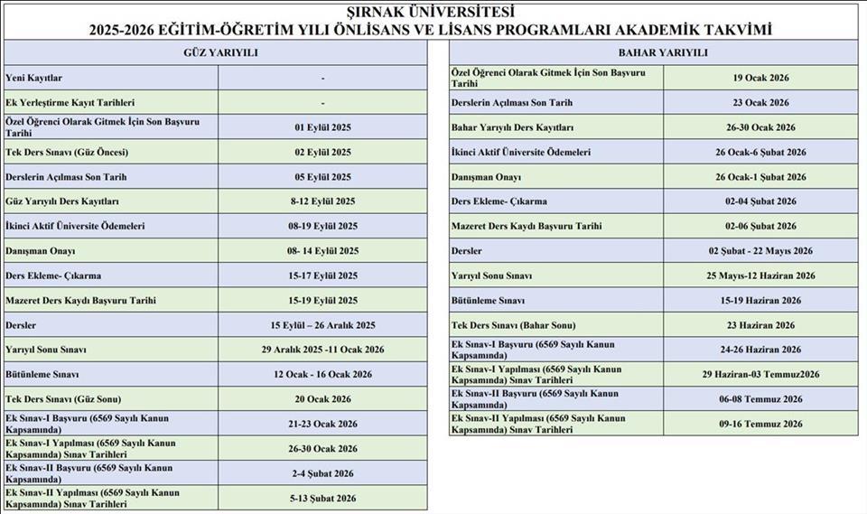 2025-2026-egitim-ogretim-guz-yariyili-akademik-takvim